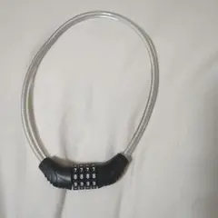 【新品未使用】ダイヤル式ワイヤーロック 自転車 鍵