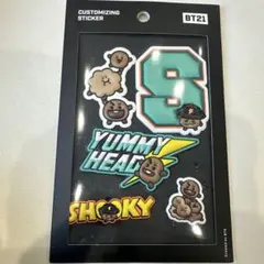 BT21 SHOOKY シール　ステッカー
