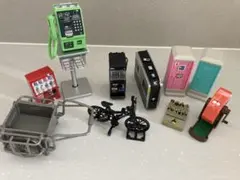 ミニチュア　公衆電話など