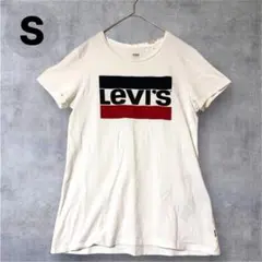 Levi's リーバイス 半袖Tシャツ S 白 ブランドロゴ ホワイト