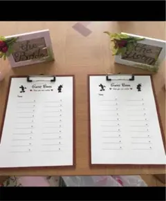 結婚式 ゲストブック 芳名帳 ウェルカムスペース