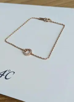 訳あり】K10 ダイヤ 0.01ct ブレスレット 10金 - メルカリ