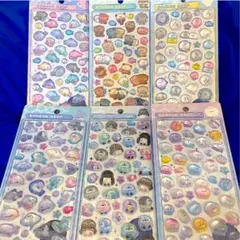 ボンボンドロップ　シール　6種　水族館限定　正規品　クーリア海の生き物　ボンドロ