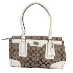 コーチ ハンドバッグ シグネチャー ターンロック キャリーオール 11589