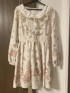 LIZLISA スノードーム柄ワンピース