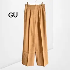 【ジーユー】カラースラックス きれいめ 通勤 オフィスカジュアル L