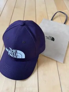 THE NORTH FACE 紫 ベースボールキャップ
