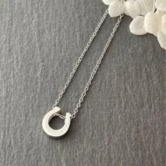 馬蹄ネックレス＊ステンレスネックレス＊ホースシューネックレス/金属アレルギー対応