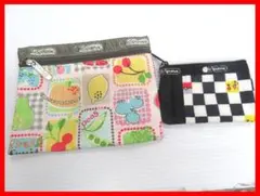 LeSportsac ポーチ パスケース 2枚セット mム64