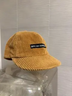 chi-bee キャメル コーデュロイ キャップ