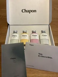 Chapon 入浴剤 4本セット ギフトボックス入り