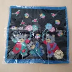 【新品未開封】FEILER クマと風船とお花のハンカチ〈袋にテープ跡有り〉