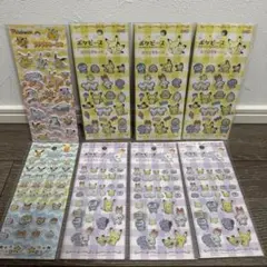 即日発送！ポケモンプチプチシール3ポケピース　計8枚セット