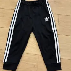 美品　adidas ブラック ジャージ 3本ライン