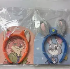 韓国限定 BUTTER ズートピア ジュディ ニック カチューシャ ディズニー