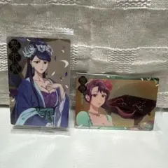 薬屋のひとりごと ウエハース　カード 梨花妃　R 1-05 梅梅　　N 1-15