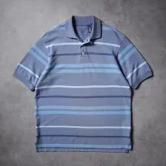 90s USA製 STUSSY ポロシャツ ボーダー - メルカリ