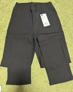 キッズ　ロングパンツ ブラック L 160サイズのサムネイル