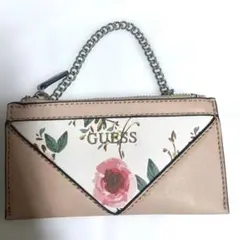 GUESS 花柄 チェーン付きポーチのサムネイル