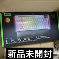 RazerゲーミングキーボードBlackWidow V4 75% US 新品のサムネイル