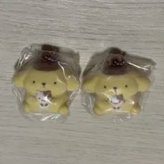 ふわふわフロッキーマスコット ポムポムプリン