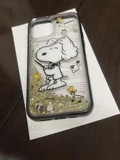 iPhone12pro用　スマホカバー　スヌーピーデザイン