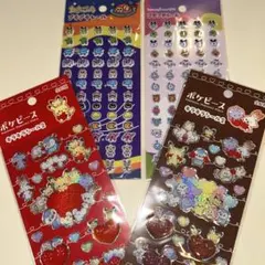 たまごっち とポケピースシール 4枚セット