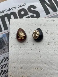 ハンドメイド　ピアス　イヤリング　No.25