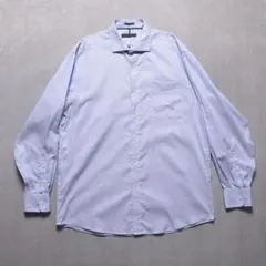 TOMMY HILFIGER 3112 長袖シャツ XL 青