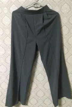 チャコールカラーイージーパンツ