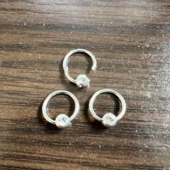 18G ピアス 3個セット