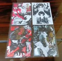 カグラバチ 9巻 特典 カード六平千鉱 昼彦 座村清市 いおり 4種セット