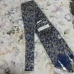 FULL MARK ネイビー 花柄 ネクタイ新品