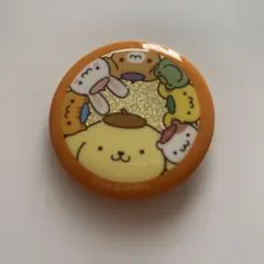 サンリオキャラクター ピンバッジ オレンジ
