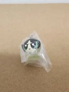 【新品】パワーパフガールズ　バターカップ　めじるしアクセサリー　ガチャガチャ