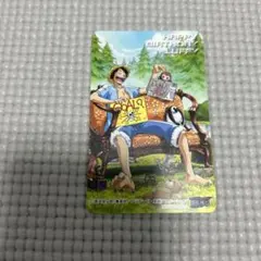 ワンピース　ルフィ　バースデー　カード　アニメイト