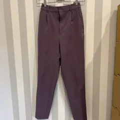 GU ジーユー スラックス 紫色