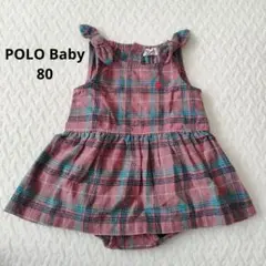 バースデイ POLO Baby ワンピース ロンパース 80