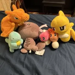 ポケモンぬいぐるみ6点　まとめ売り