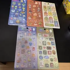 明日発送。新品未開封。国内正規品きゅるるんシール喫茶アラモード５枚セット