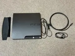 PS3 CECH-2000A 本体 ブラック 縦置き用スタンド付き