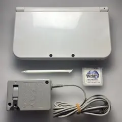 New Nintendo 3DS LL パールホワイト 本体、ゲームソフト