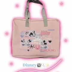 ✨️【激カワ】ディズニー ミッキーミニー トートバッグ 韓国風 サブバッグ