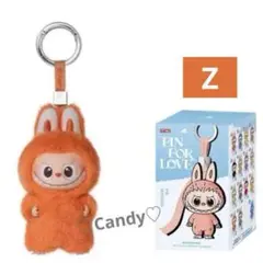 ラブブ イニシャル Zぬいぐるみ アルファベット Labubu 【正規品】19