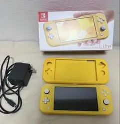 【美品】Nintendo Switch Lite 本体　イエロー　箱付き