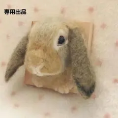専用出品 うさぎフレーム うちのこ オーダーメイド 羊毛フェルト ハンドメイド