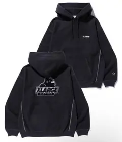 XLARGE × Champion パーカー