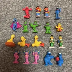 80s セサミストリート みんなで遊ぼうABCフィギュアのみセット 20体セット