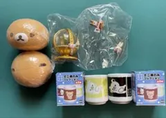 リラックマ　カプキャラ+ミニ湯呑み+リーメント