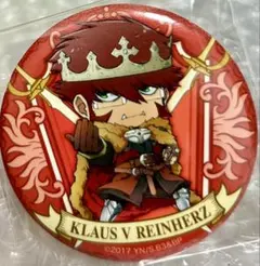 血界戦線　ジャンプフェスタ　缶バッジ　クラウス 騎士
